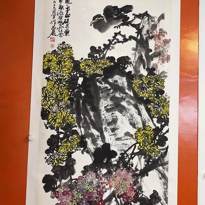 国画张圣敏先生纯手绘作品