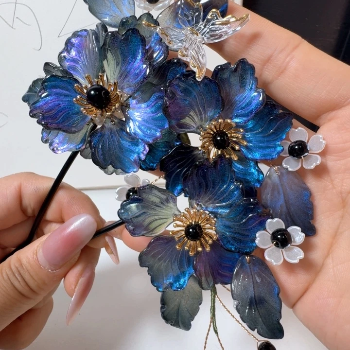 铁合金醋酸古风琉璃