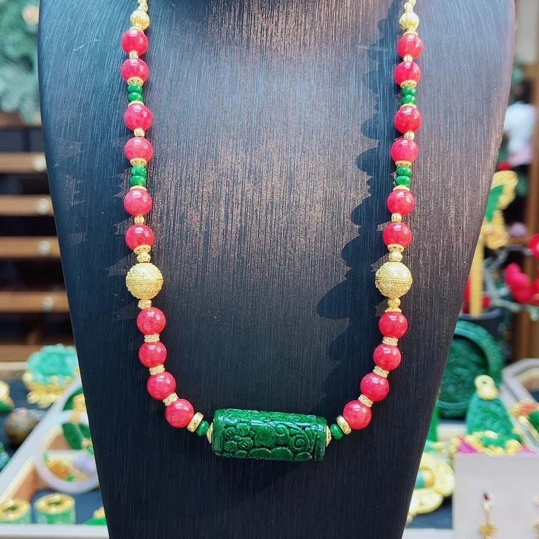 颈饰合金翡翠48小时鉴赏期