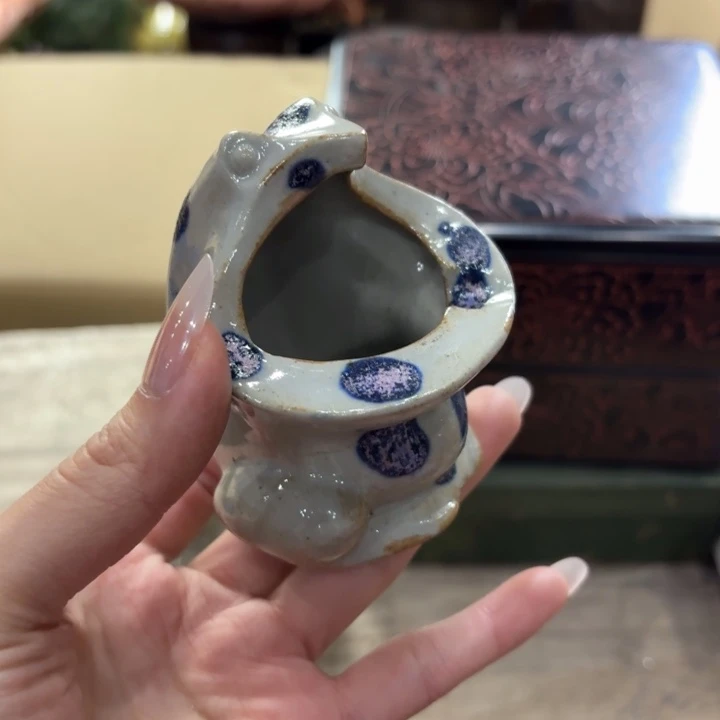 陶瓷古美术置物摆件