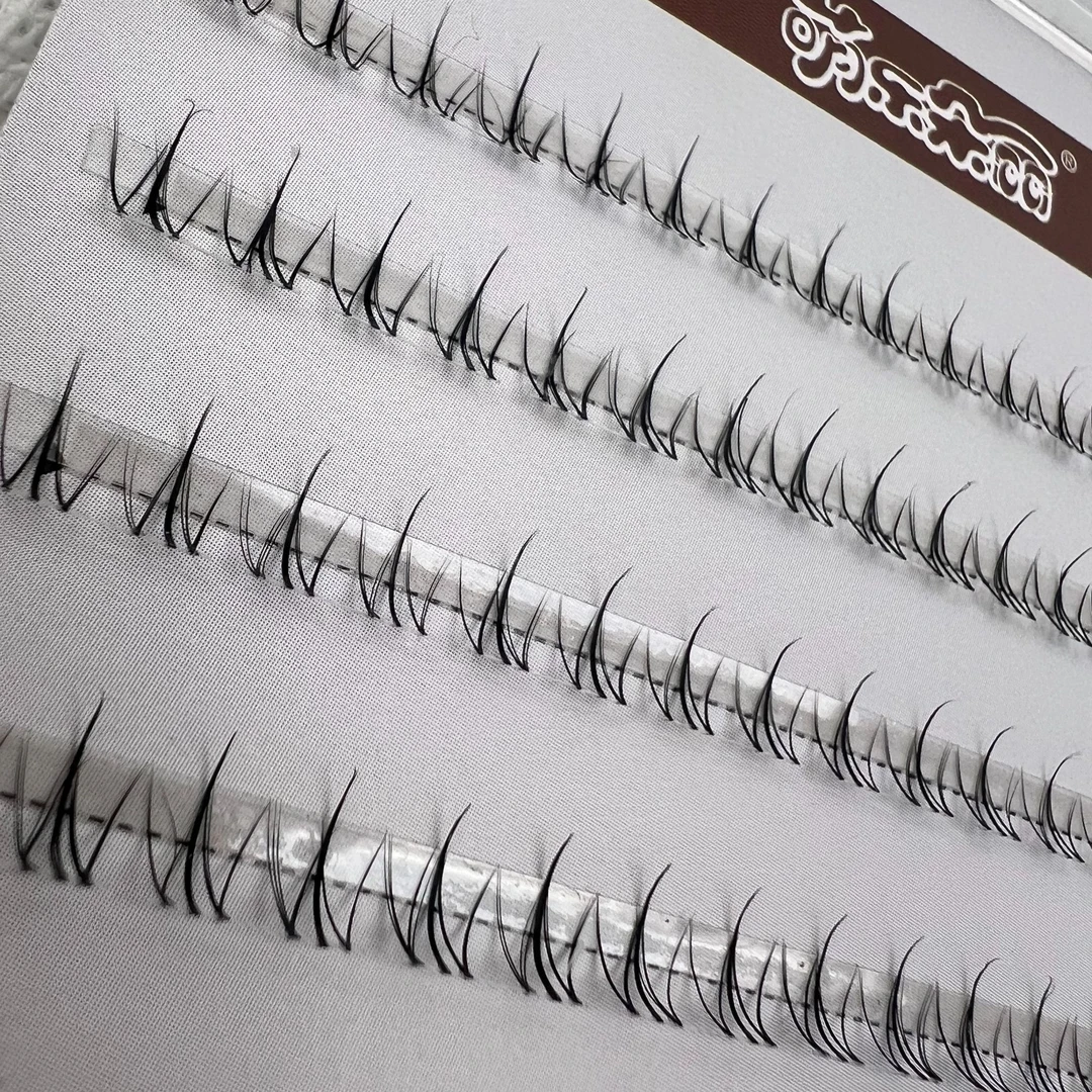 【免胶款/胶水款】小火苗下睫毛嫁接假睫毛网红爆款分段下睫毛