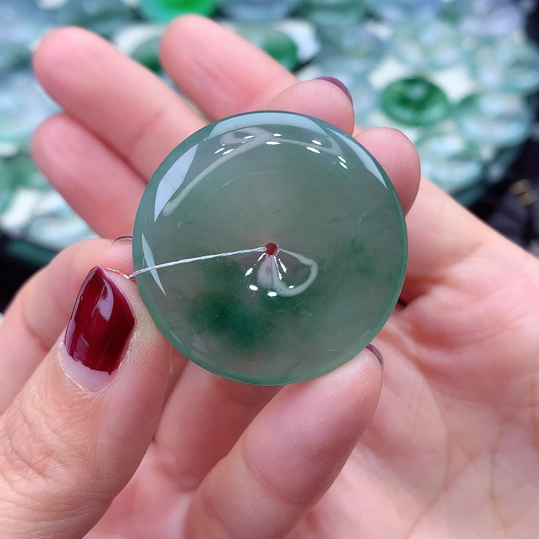 颈饰未镶嵌翡翠编号25-尺寸31/6