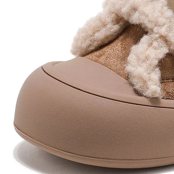 【品牌折扣】儿童冬季新款时尚加绒保暖棉鞋防滑45824ZA