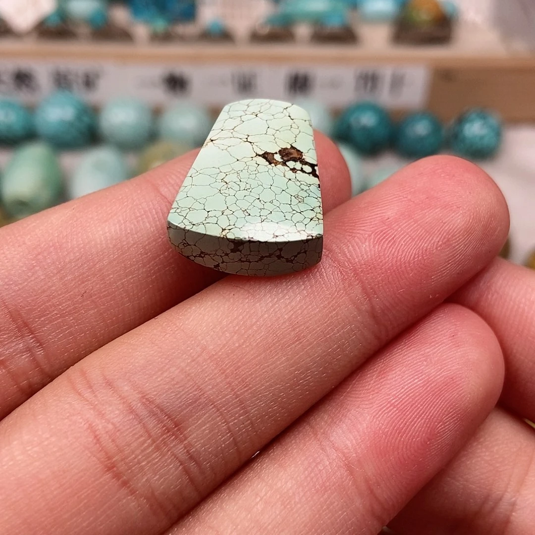 未镶嵌绿松石珠宝半成品