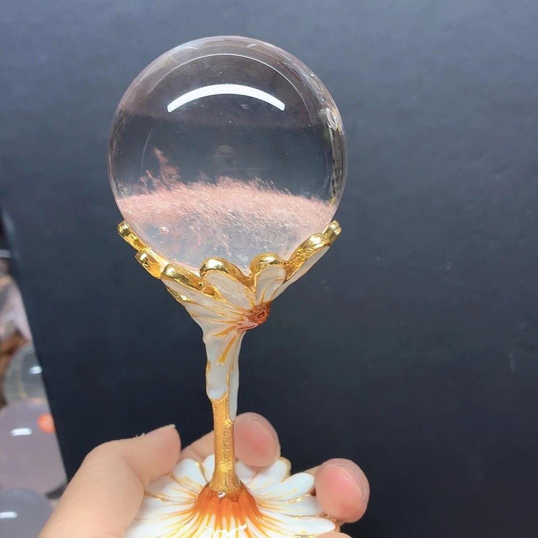 未镶嵌水晶珠宝半成品粉啊赛57