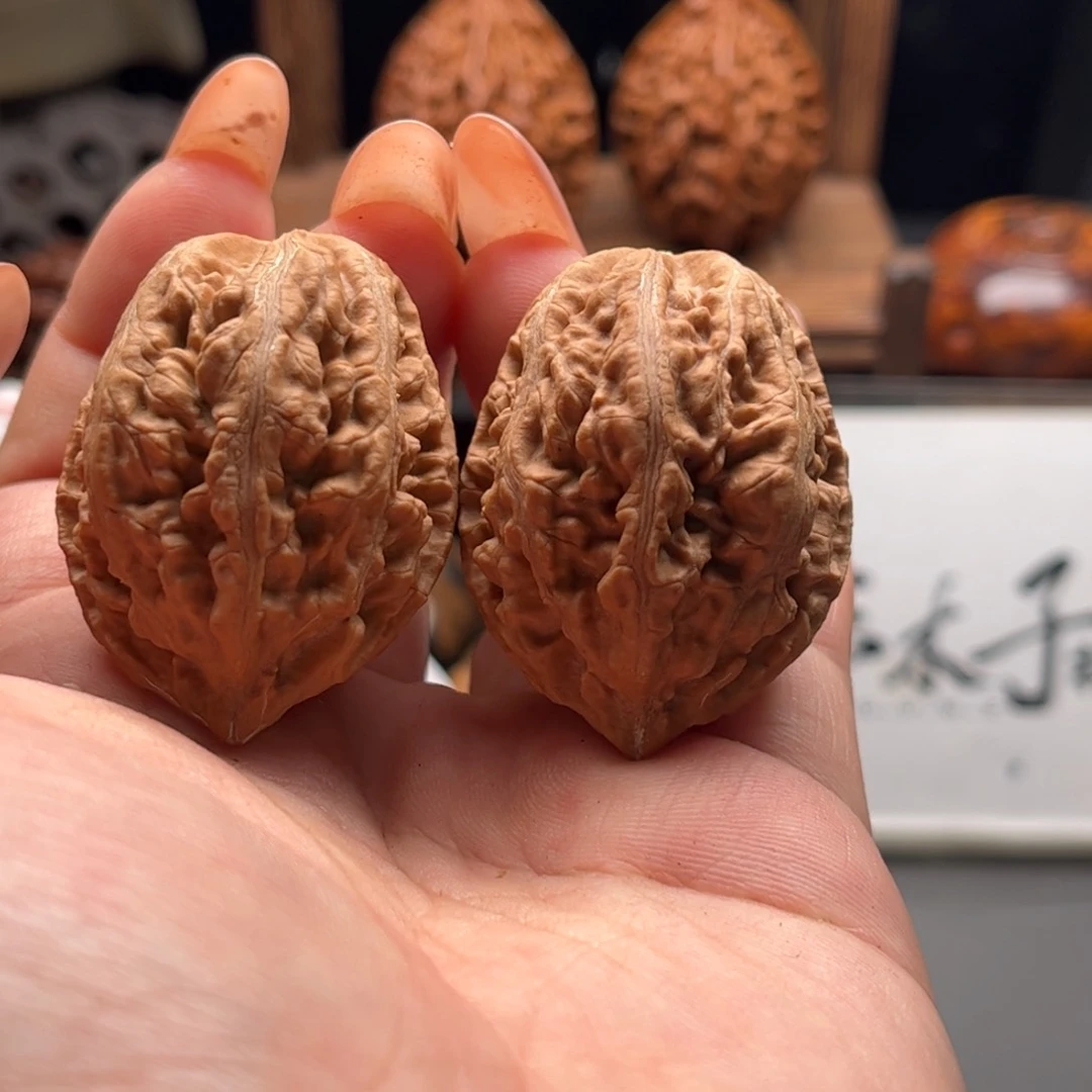 文玩核桃把件关东木子家楸大胖5