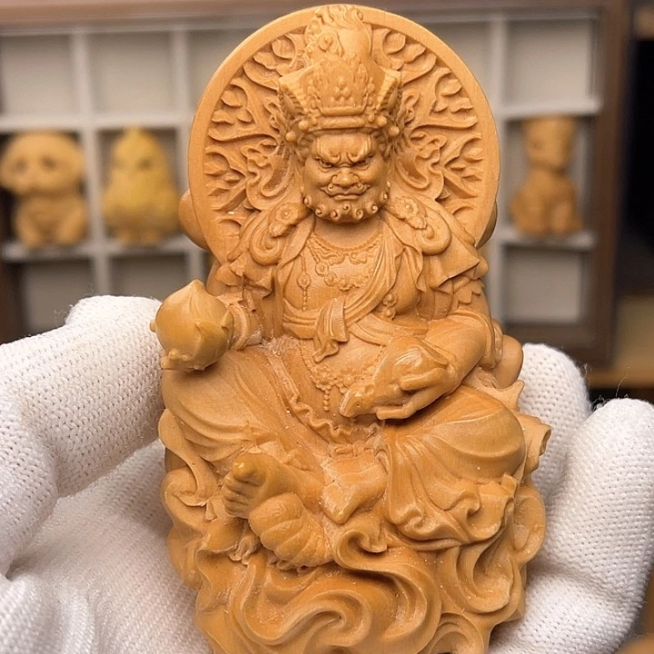 8公分黄财神菩萨摆件八公分摆件