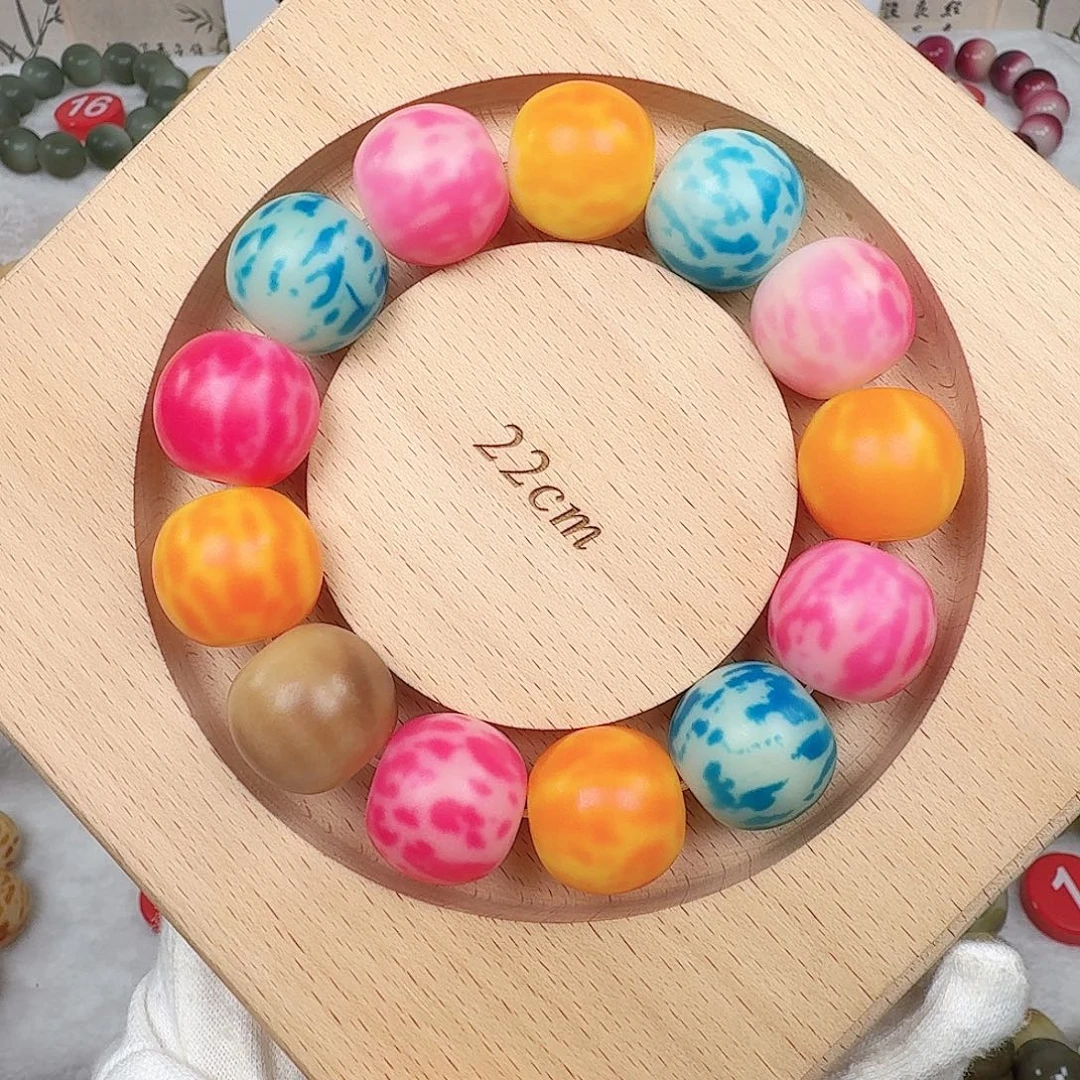 猴头核桃吊坠卡20彩虹手工干磨