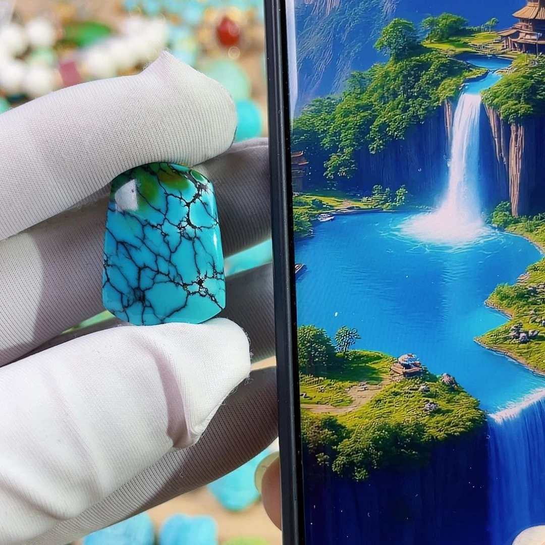 绿松石未镶嵌珠宝奇石