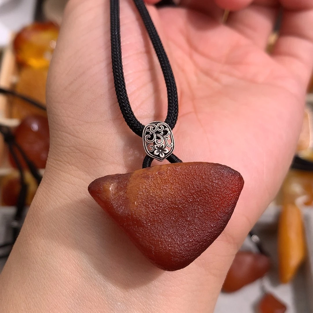 蜜蜡裸石未镶嵌你