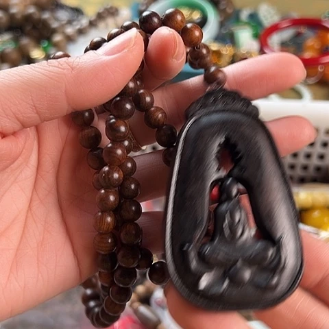 滴血莲花菩提吊坠