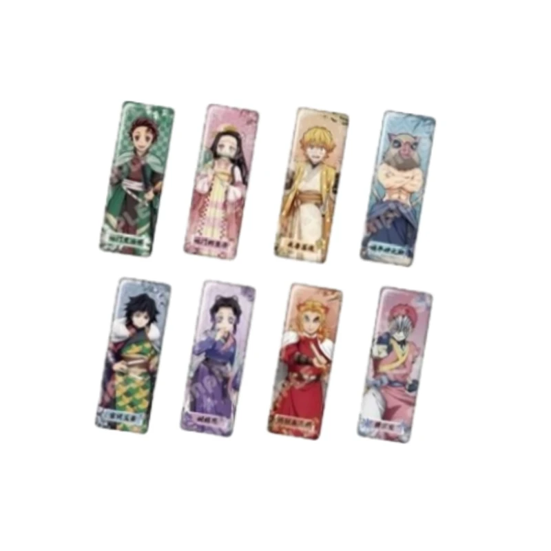 【雨露】鬼灭之刃中国限定国风服饰盲盒长方形马口铁徽章（默认代拆）