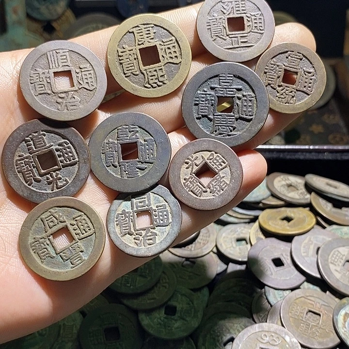 铜现代花钱工艺品工艺品