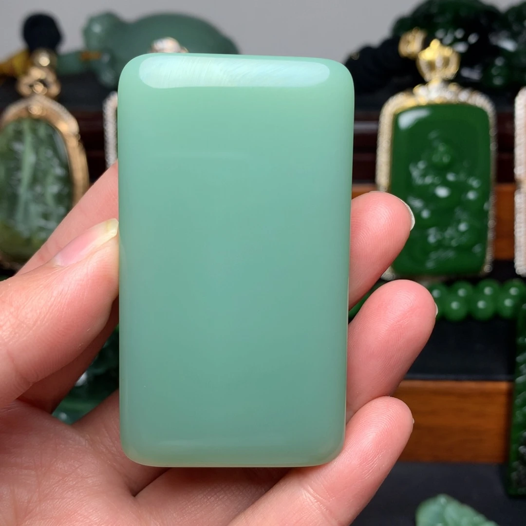 【闪购商品】吊坠(不含链)未镶嵌和田玉（碧玉）涛*涛