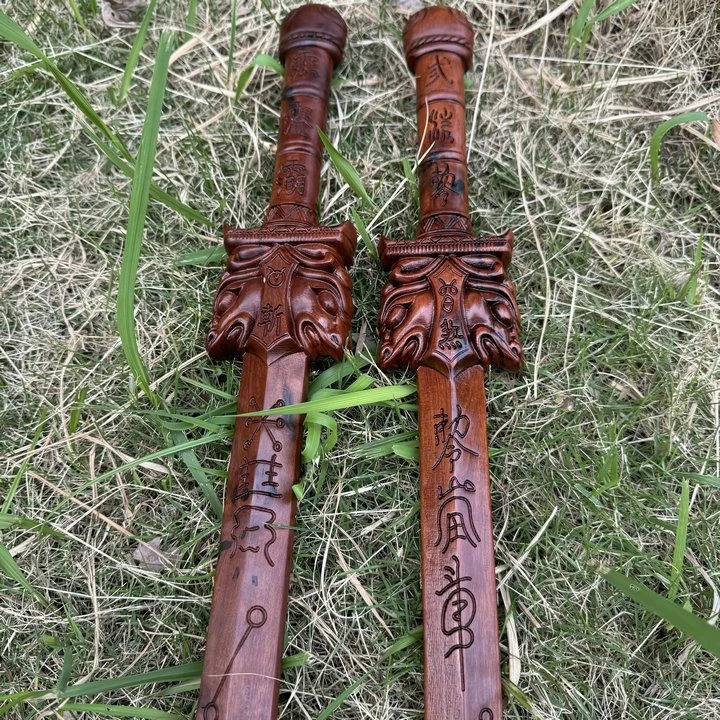 道用品法坛三清剑雷击枣木剑枣木七星剑三清天尊剑道家镇坛法剑