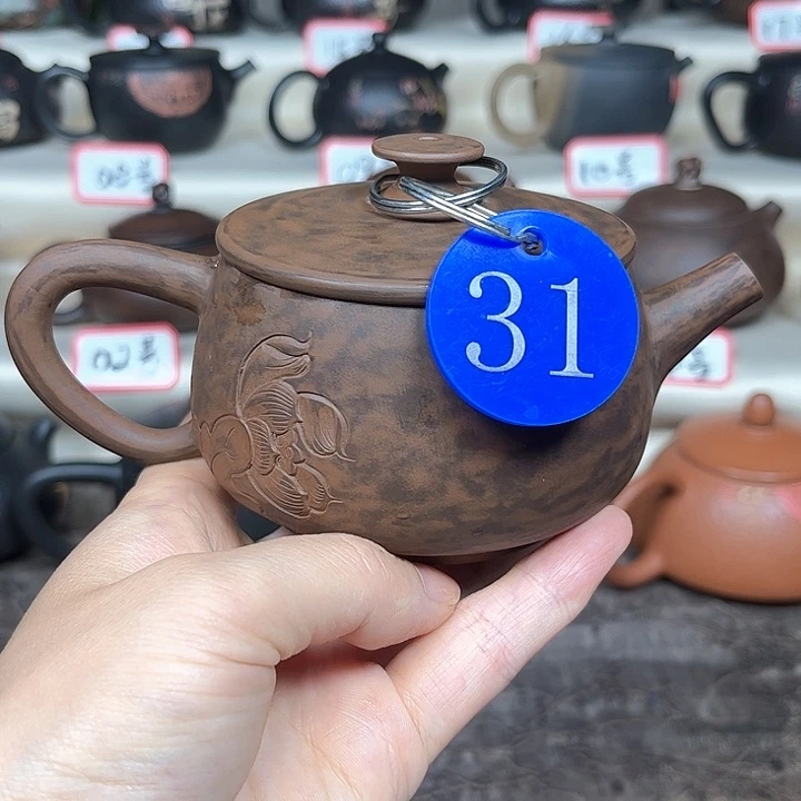 200毫升微微瑕纯手工浮雕大口手磨