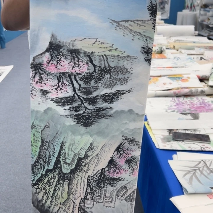 国画绘画作品请欣赏展示