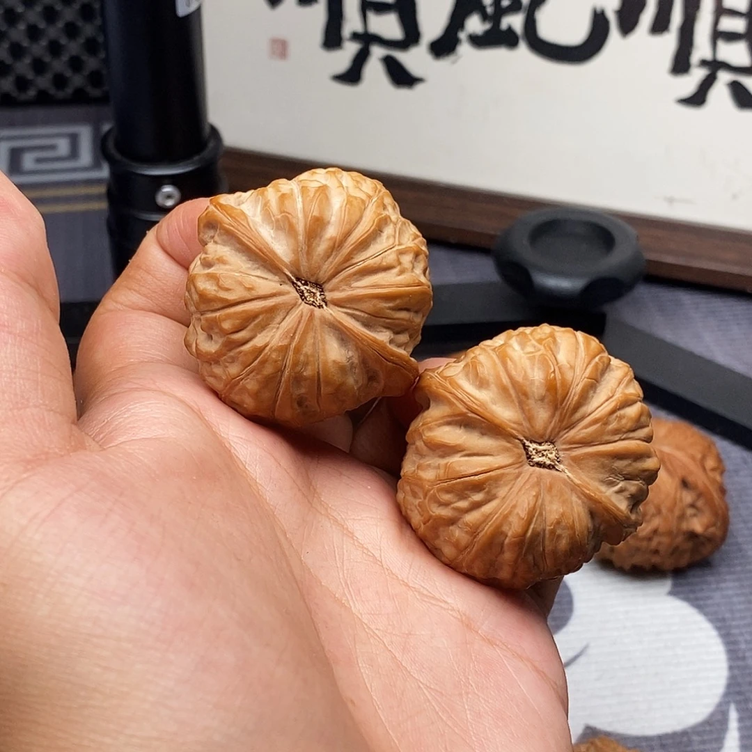 文玩核桃把件全品南瓜42