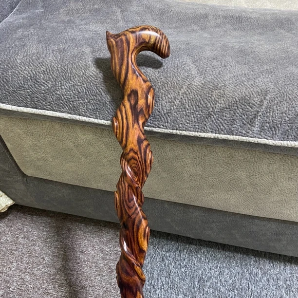 海南黄花梨整料手杖 长度92.5cm