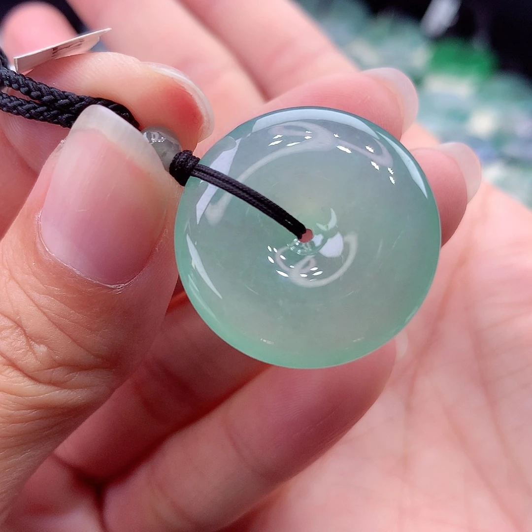 颈饰未镶嵌翡翠编号67尺寸25.5-6.7