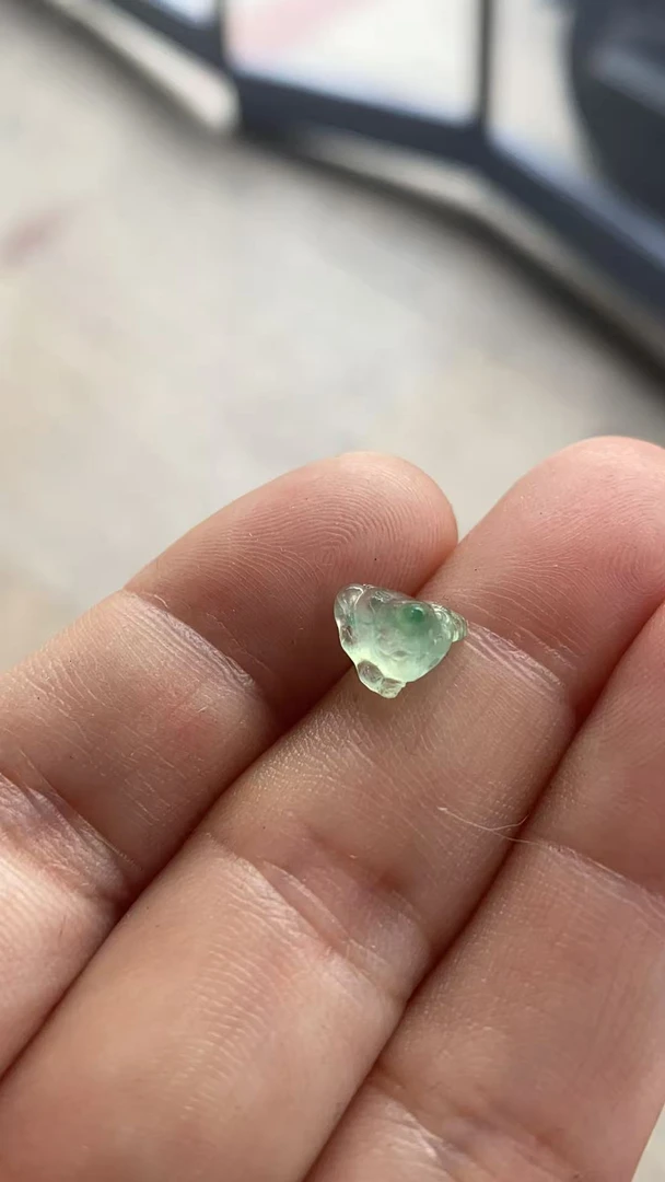 缅甸成品好高冰小金蟾