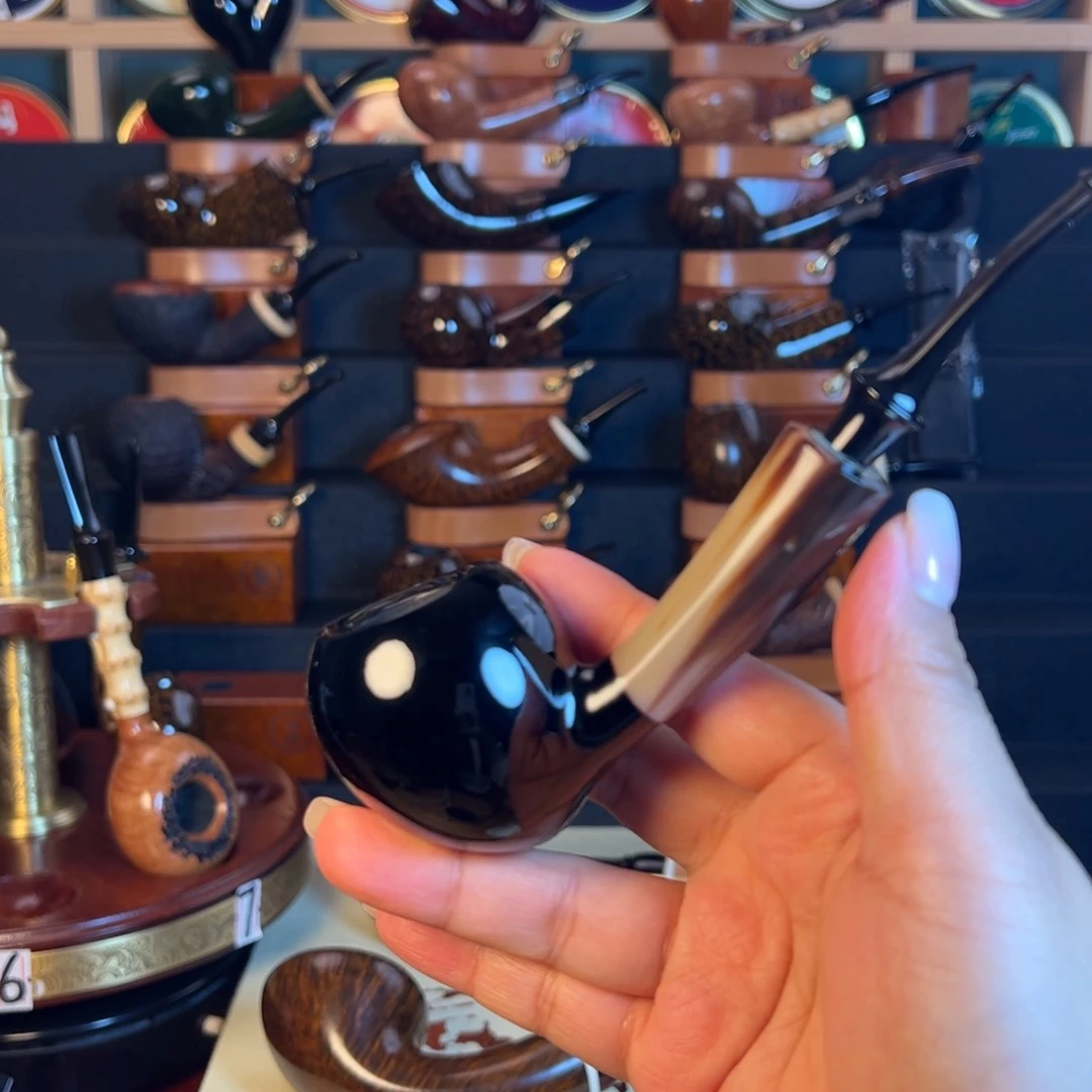 石楠木橘*?烟斗北京高高手工烟斗