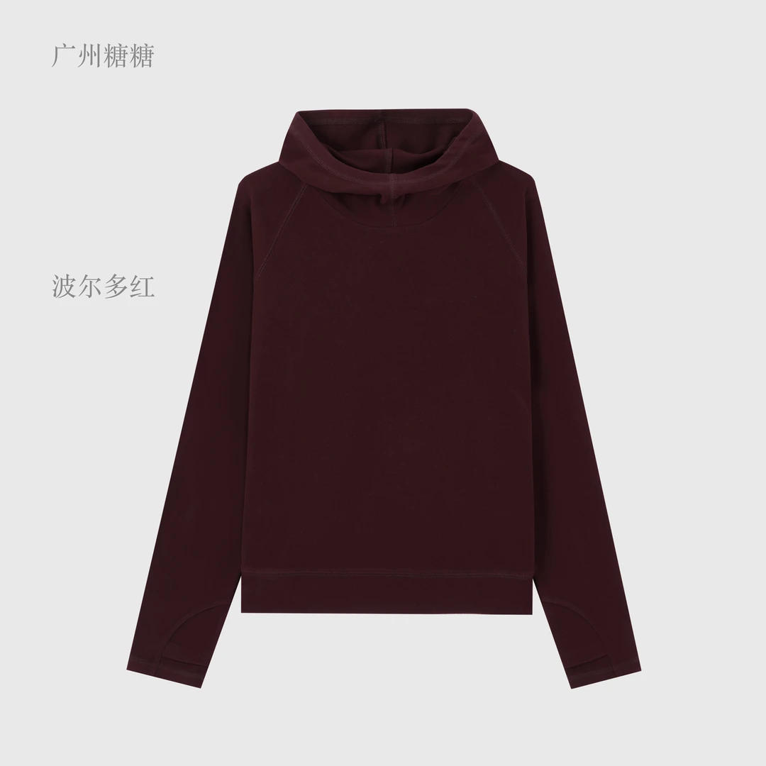 秋冬300g双面澳绒速热保暖百搭纯色亲肤软糯宽松连帽卫衣【6785】NN