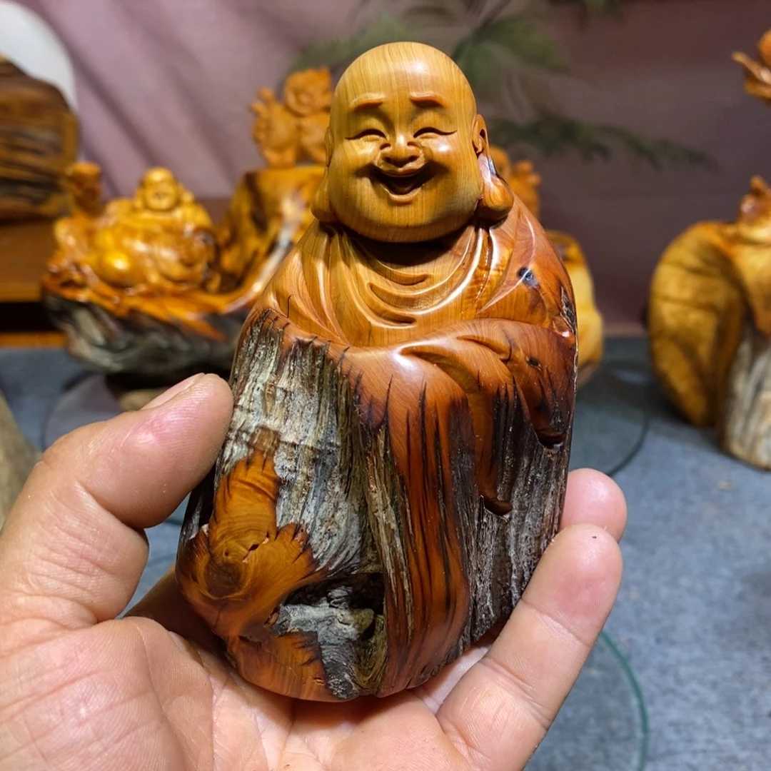 柏木（崖柏）木雕工艺品摆件家居根雕手把件