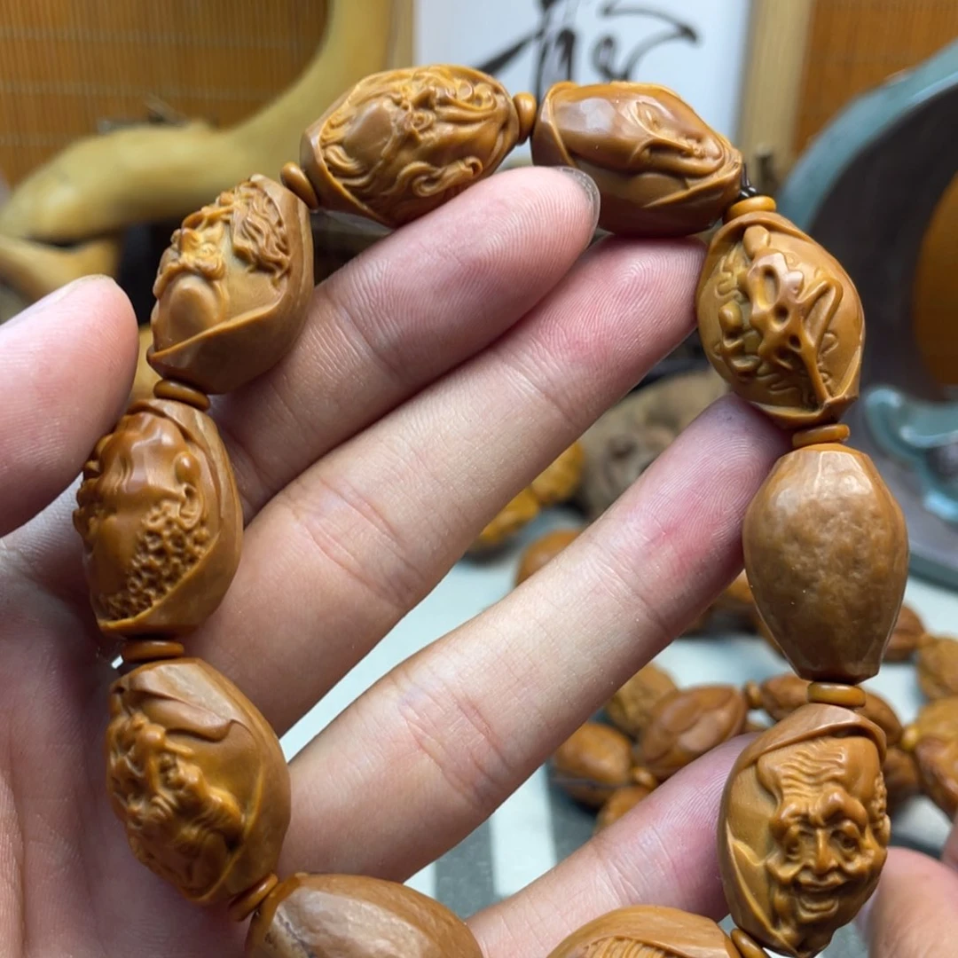 橄榄核手串/手链橄榄核雕工艺手串5119