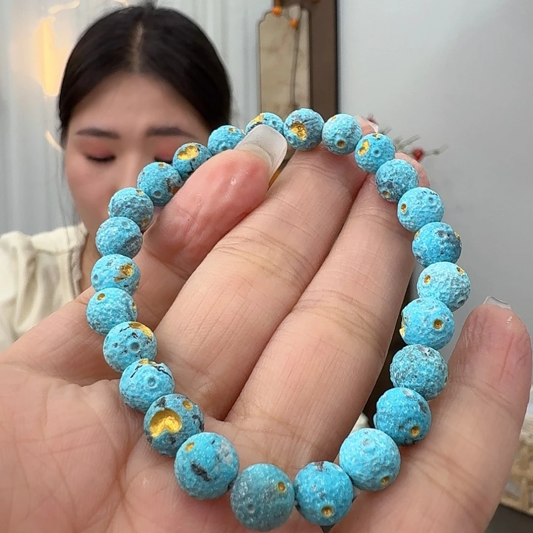 啊***绿松石未镶嵌挂件