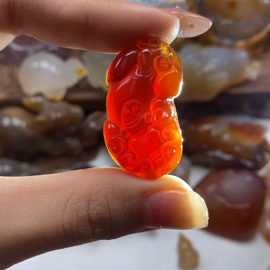 玛瑙/玉髓未镶嵌颈饰