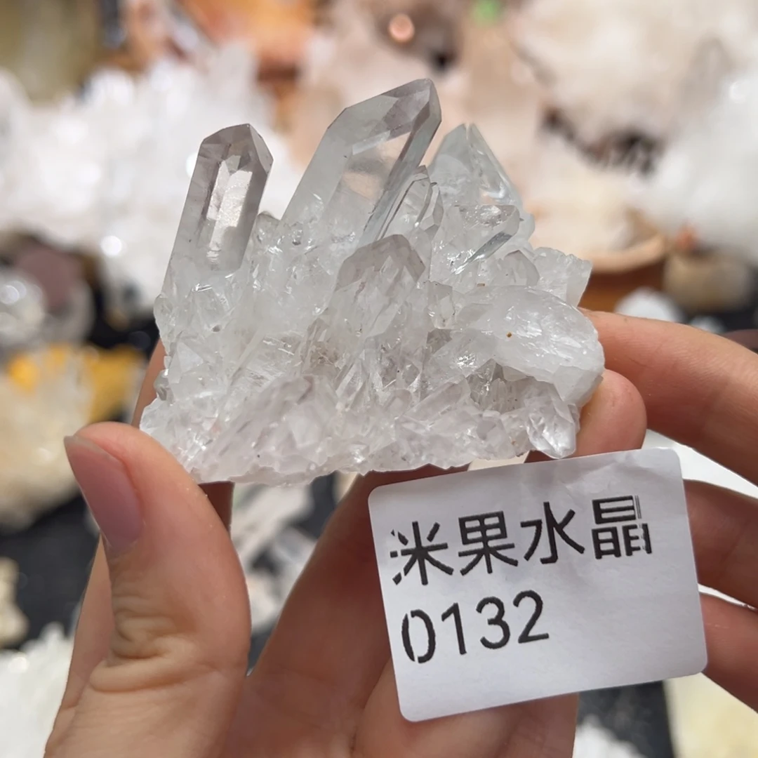 珠宝半成品水晶未镶嵌