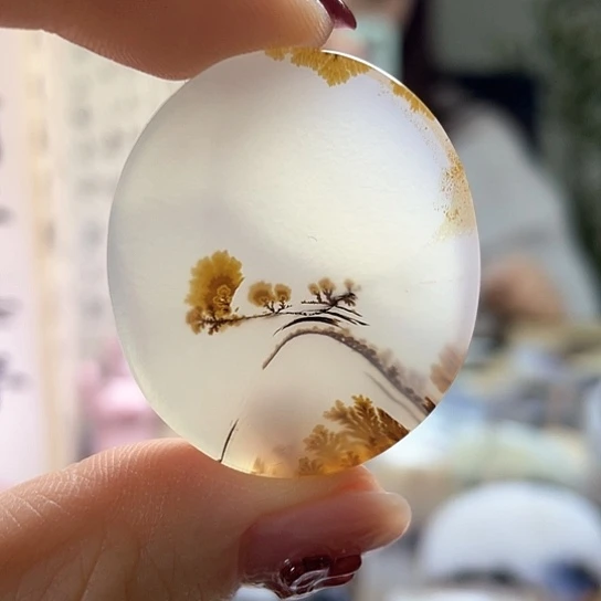 玛瑙/玉髓颈饰未镶嵌冬*语