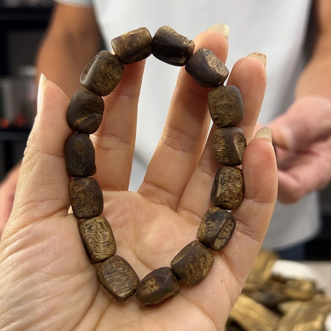 沉香手串奇楠沉香留疤多样性发一b2- z ye08