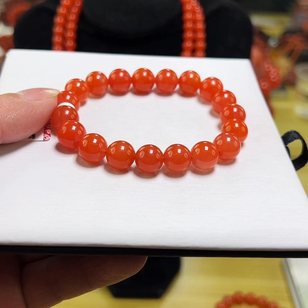 南红玛瑙未镶嵌买10+mm滴水洞保山南红