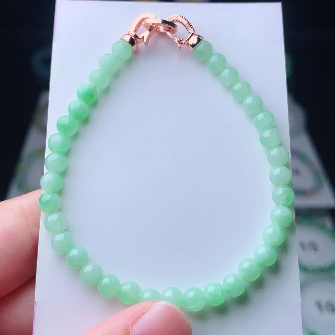 翡翠未镶嵌手链翡翠