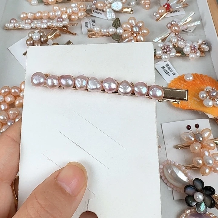 淡水珍珠未镶嵌发饰