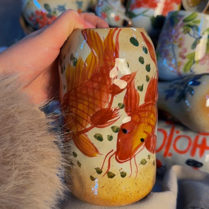 瓷片景德镇陶瓷手工手绘