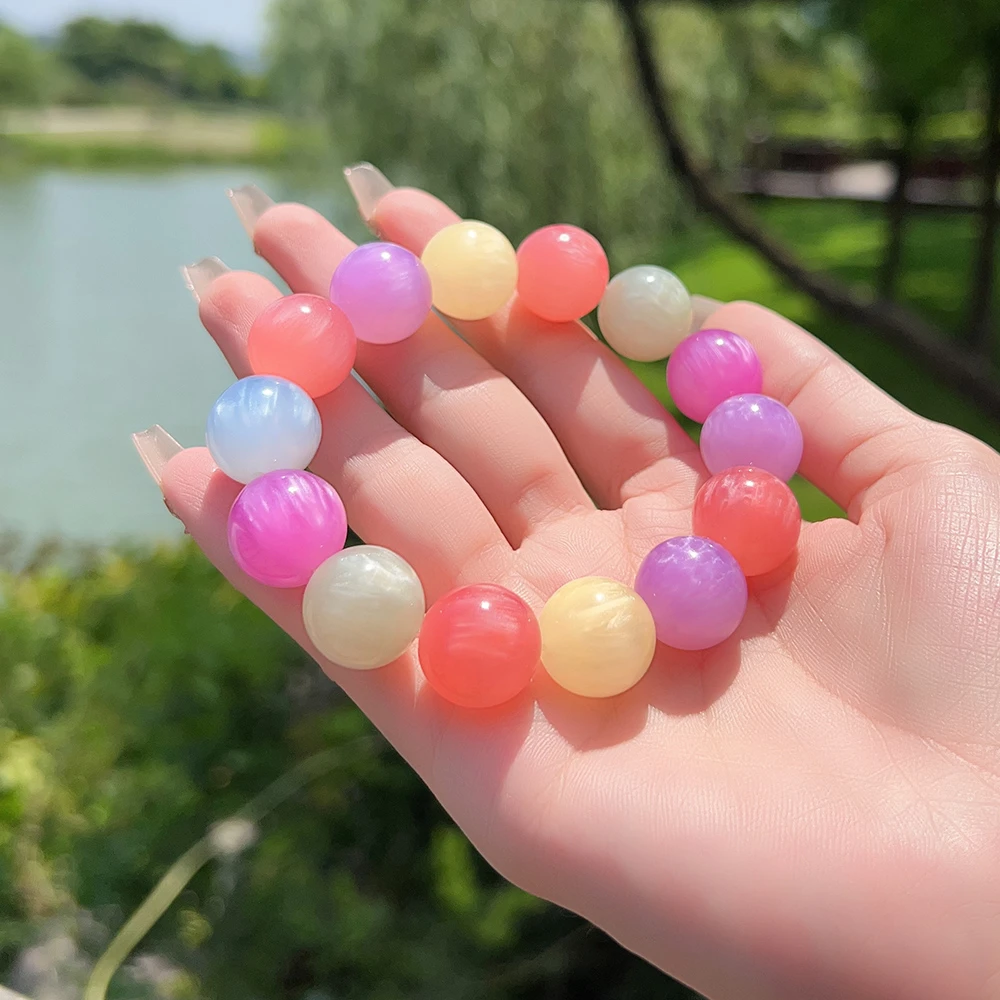 S1063-巴西深海七彩海云母菩提手串