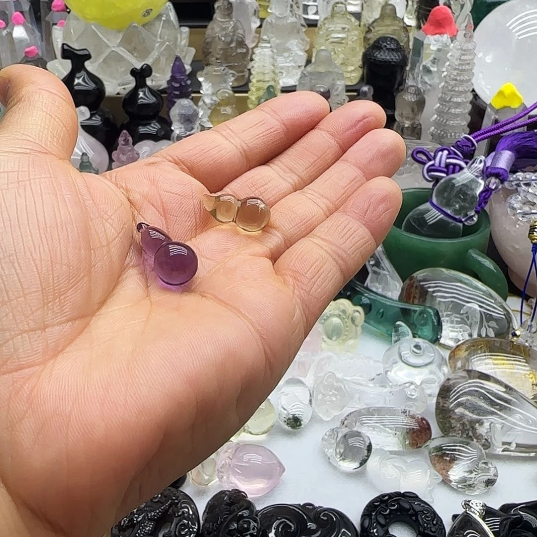 未镶嵌水晶车挂摆件