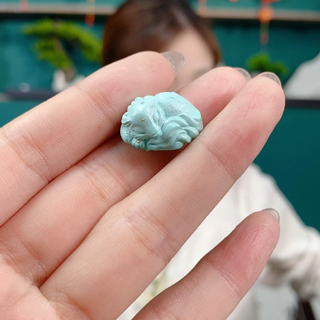 绿松石珠宝奇石未镶嵌