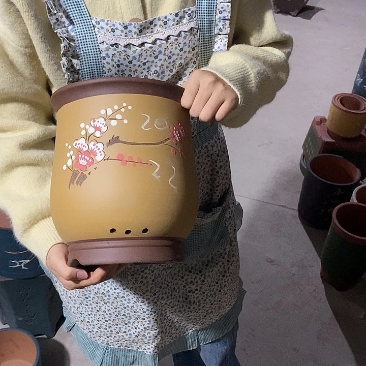 花盆紫砂紫砂花盆