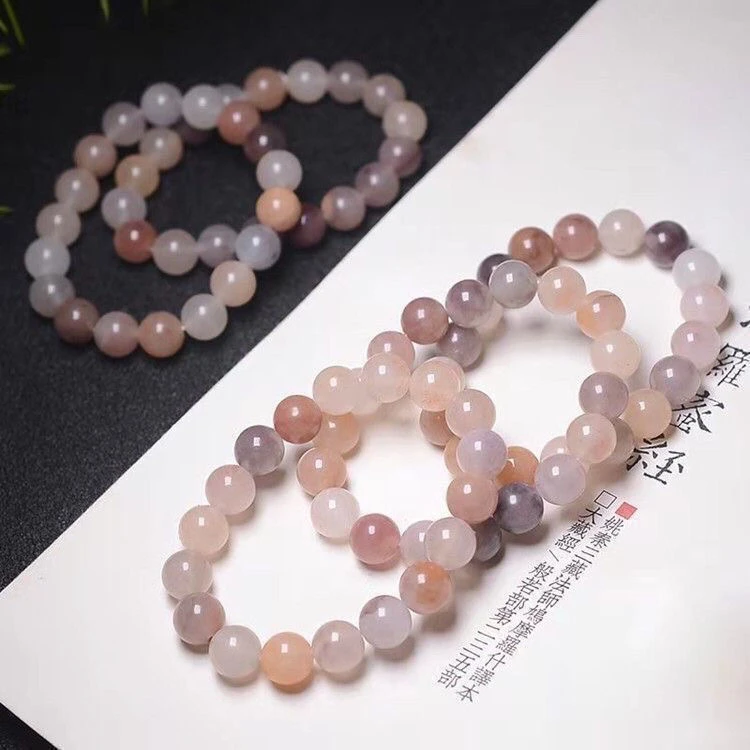天然紫罗兰金丝玉手串佘太翠优雅气质百搭温柔女神必备DIY冬天