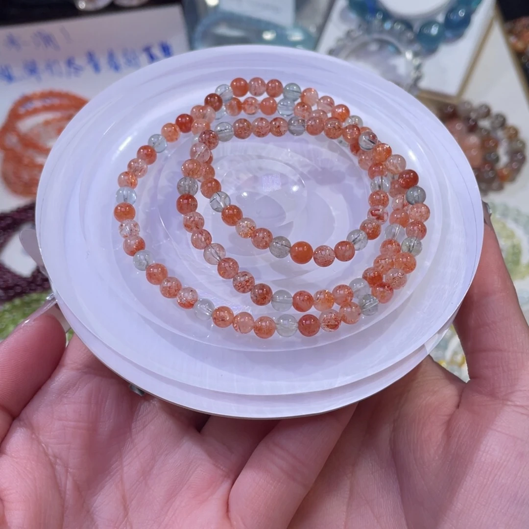 未镶嵌手链水晶糖果阿鲁沙5mm