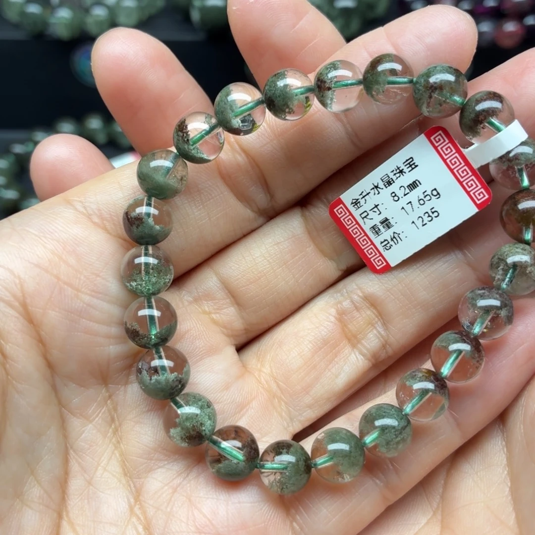 水晶手链未镶嵌天然水晶