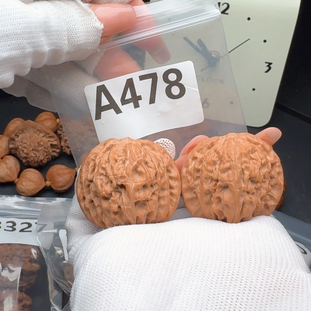 把件文玩核桃40磨盘A478
