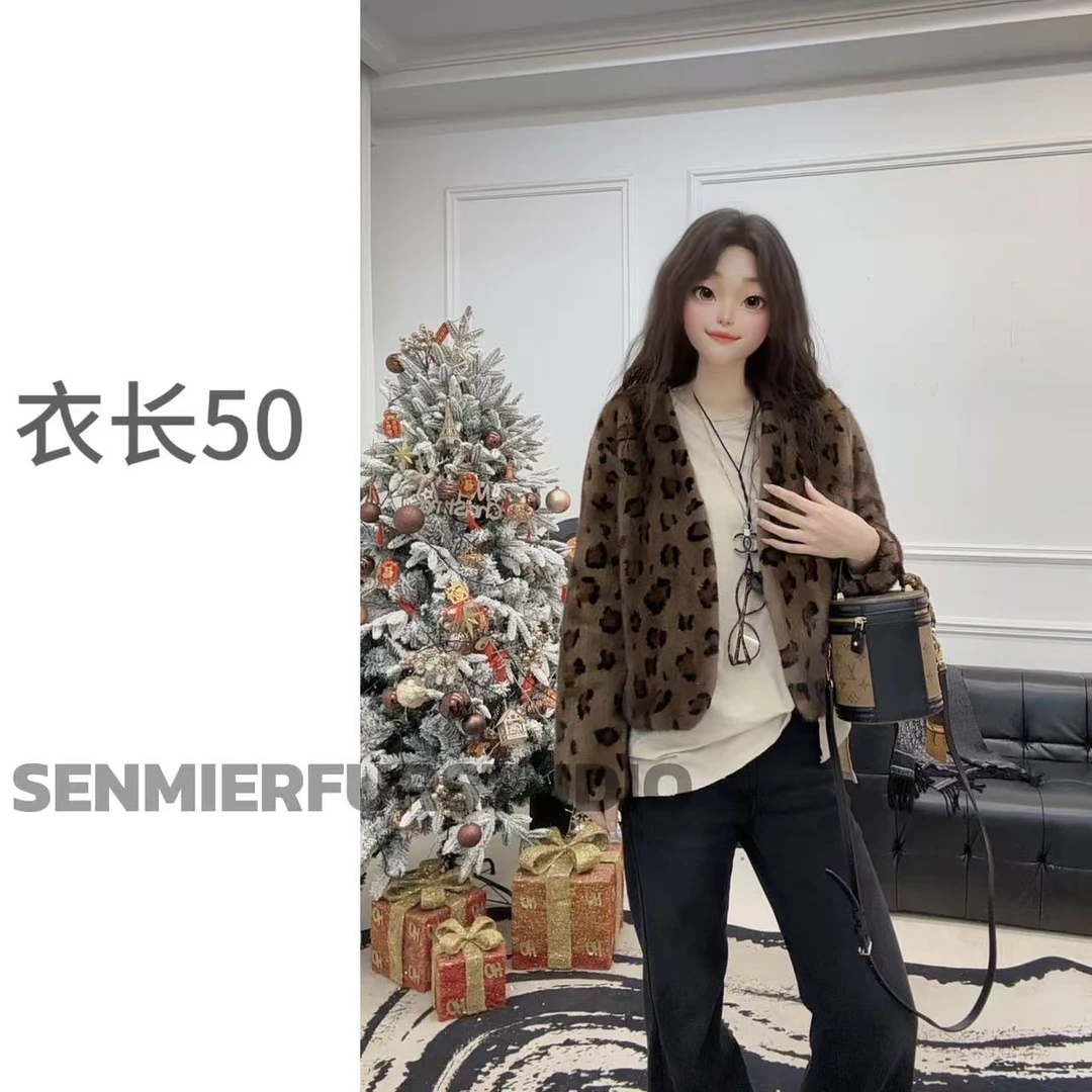 【Artme77吖】2024新款水貂外套冬季皮草时尚女款经典 2317