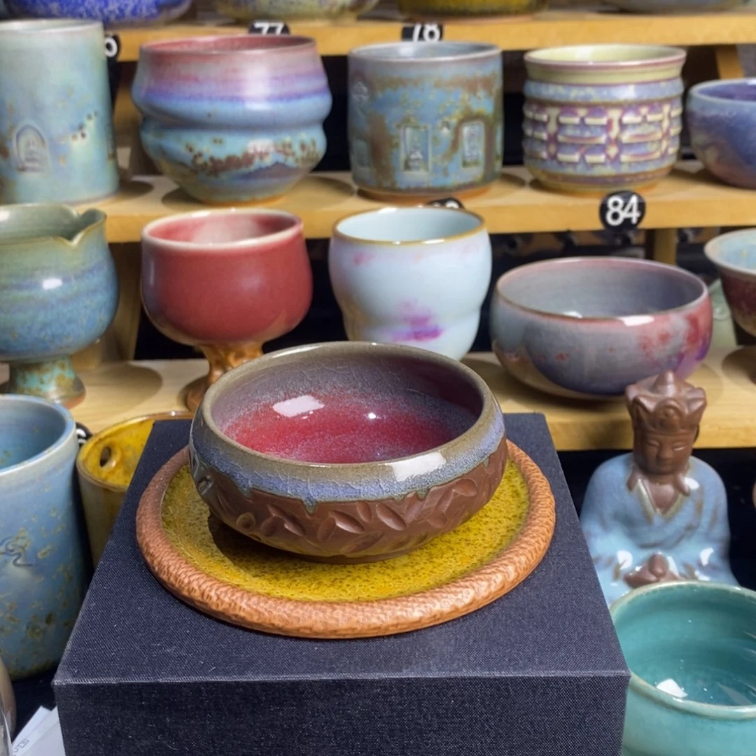 摆件陶高超钧窑超级福利，不退不换