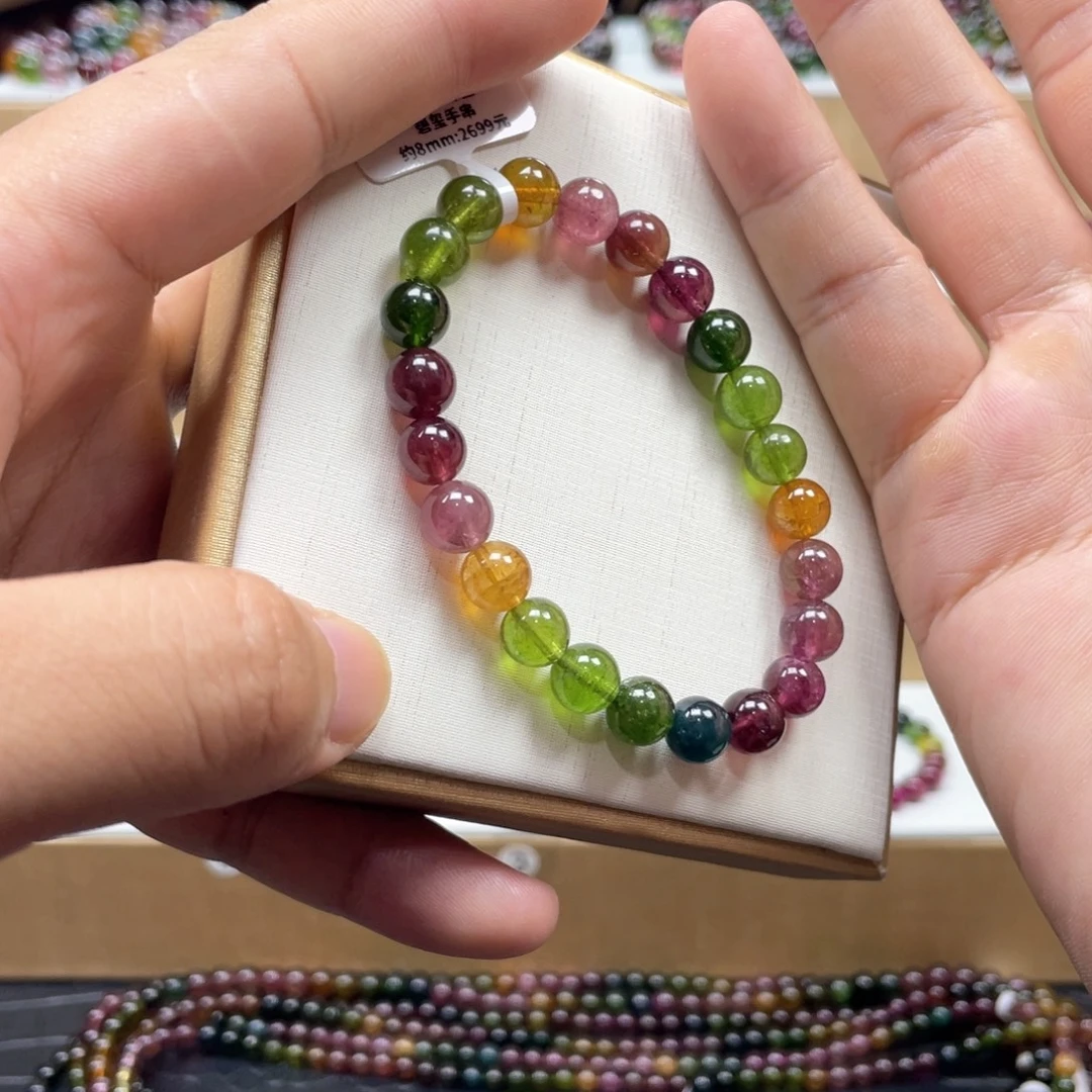 碧玺未镶嵌手串8mmmmmmmmmm