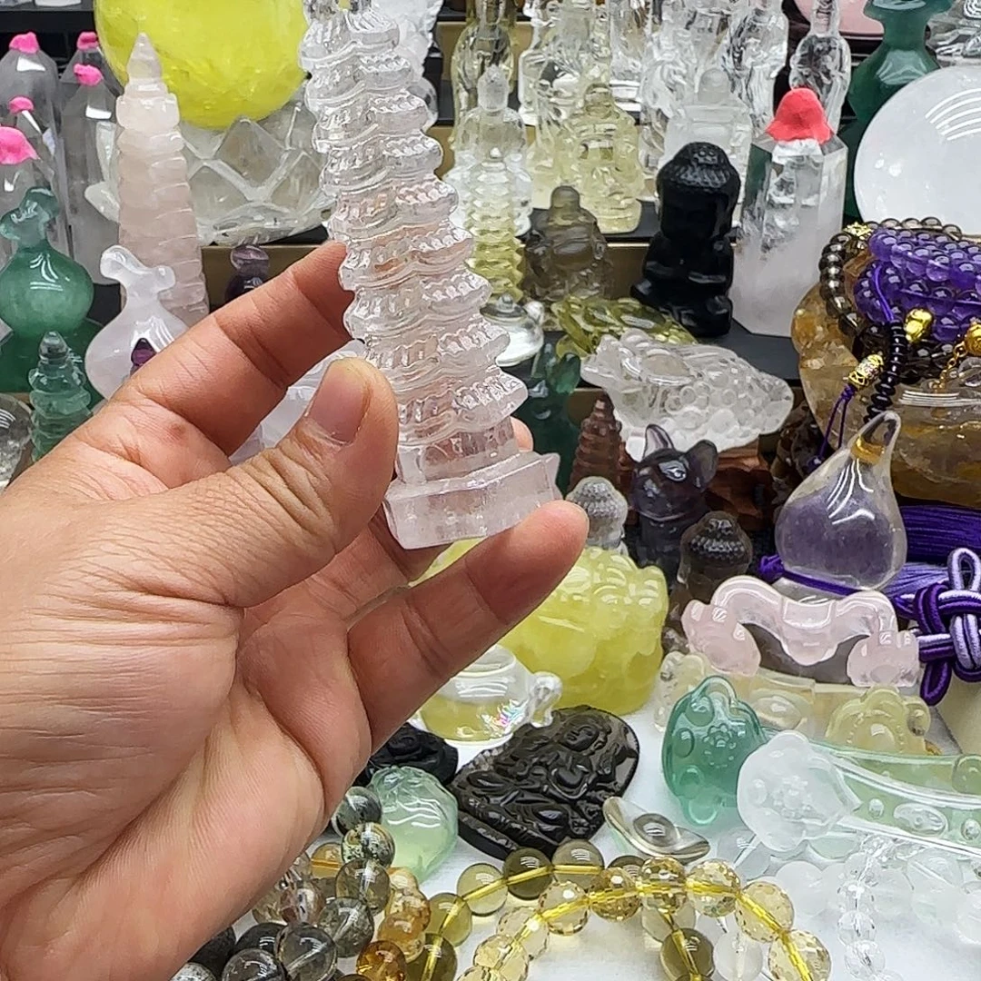 车挂未镶嵌水晶摆件